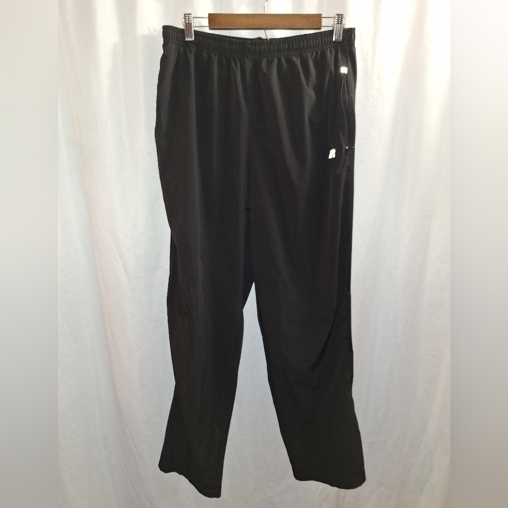 Russell Mens Joggers Zip Pockets